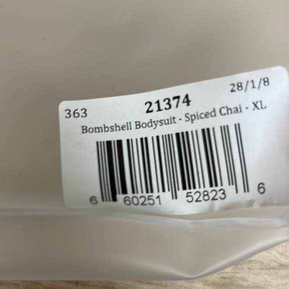 BOMBSHELL BODYSUIT SPICED CHAI - XL - Picture 4 of 4